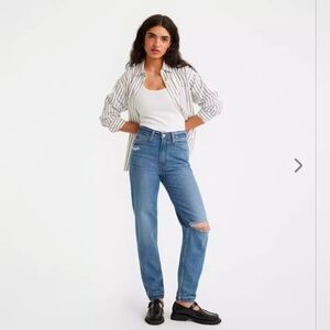 ❤️ LEVI'S PREMIUM HIGH RISE 80'S MOM JEANS, 2 (26)